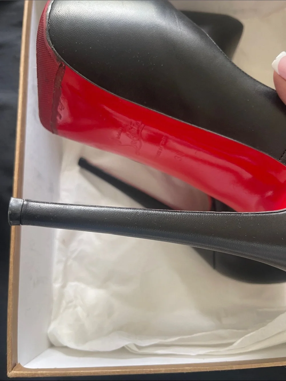 Christian Louboutin sleek black